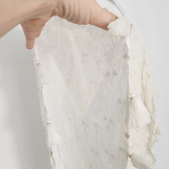 Z&L Anthropologie Swimsuit‎ Cover-Up M/L Palm Trees Beach Vacation Resortwear - Picture 5 of 9